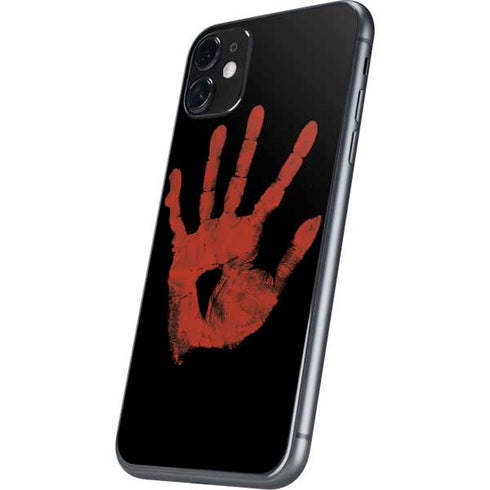 Bloody Handprint iPhone 11 Skin