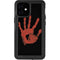 Bloody Handprint iPhone 12 Mini Waterproof Case