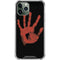 Bloody Handprint iPhone 12 Pro Clear Case