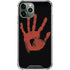 Bloody Handprint iPhone 12 Pro Clear Case