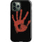 Bloody Handprint iPhone 12 Pro Impact Case