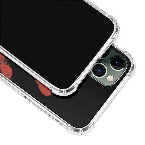 Bloody Handprint iPhone 12 Pro Max Clear Case