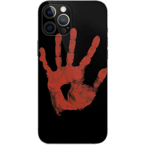 Bloody Handprint iPhone 12 Pro Max Skin