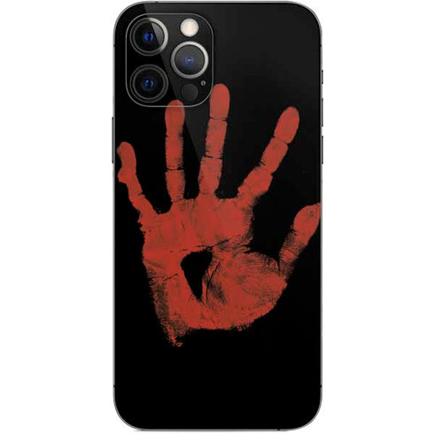 Bloody Handprint iPhone 12 Pro Skin