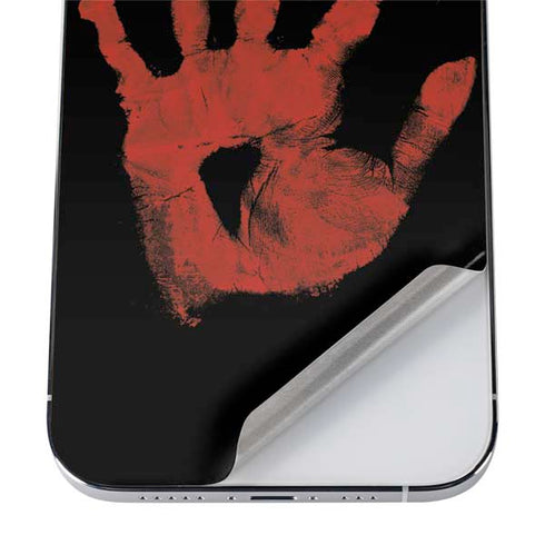 Bloody Handprint iPhone 12 Pro Skin