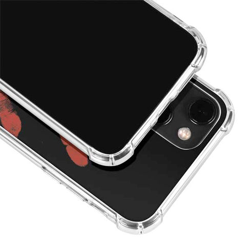 Bloody Handprint iPhone 14 Plus Clear Case