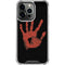 Bloody Handprint iPhone 15 Pro Clear Case