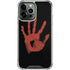 Bloody Handprint iPhone 15 Pro Max Clear Case