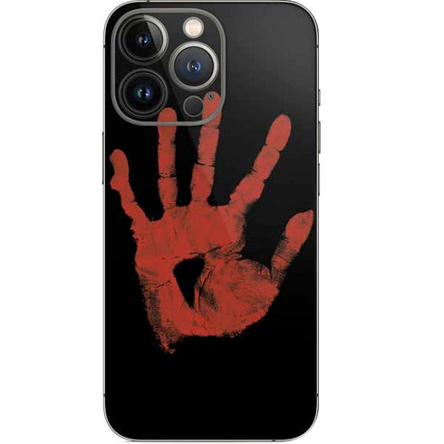 Bloody Handprint iPhone 14 Pro Skin