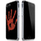 Bloody Handprint iPhone SE (2nd & 3rd Gen) Clear Case