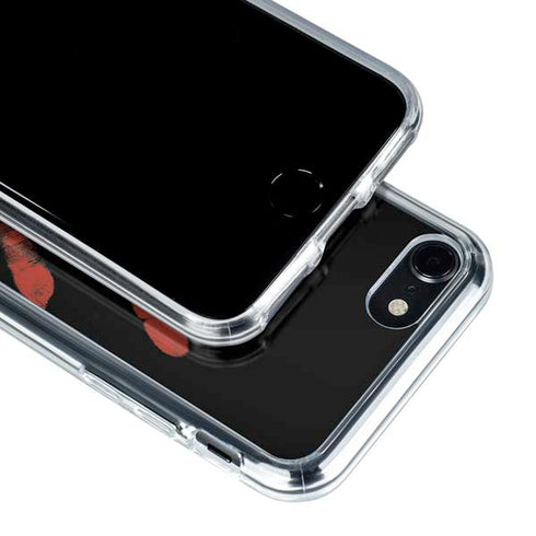 Bloody Handprint iPhone SE (2nd & 3rd Gen) Clear Case
