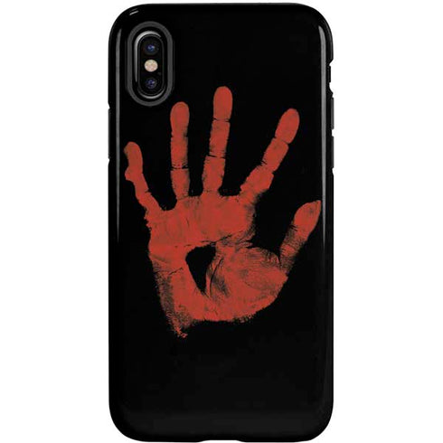 Bloody Handprint iPhone X Pro Case