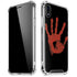 Bloody Handprint iPhone XR Clear Case