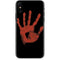 Bloody Handprint iPhone XS Skin