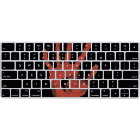 Bloody Handprint Magic Keyboard Skin