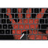 Bloody Handprint Magic Keyboard with Numeric Keypad Skin