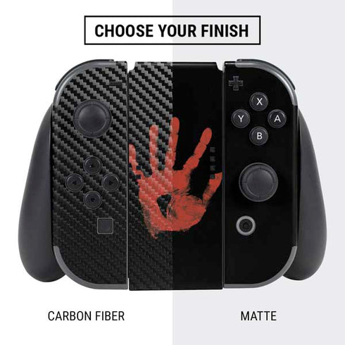Bloody Handprint Nintendo Switch Bundle Skin