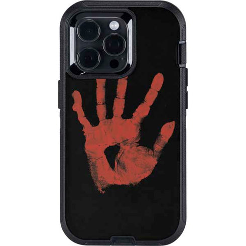 Bloody Handprint Otterbox Defender iPhone Skin
