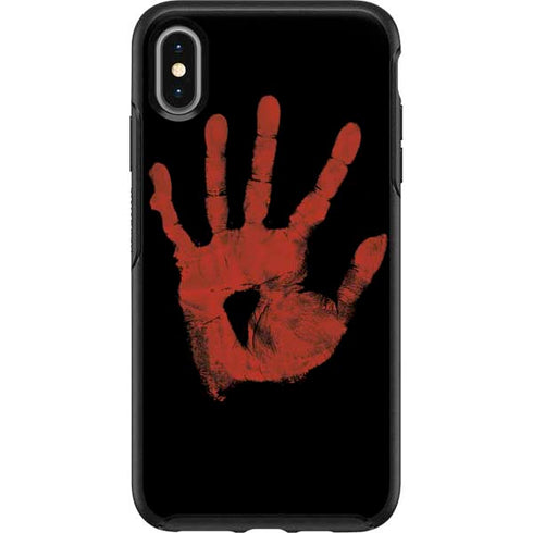 Bloody Handprint Otterbox Symmetry iPhone Skin