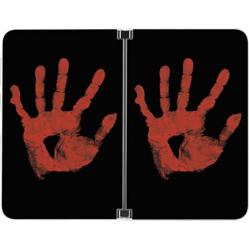Bloody Handprint Surface Duo Skin