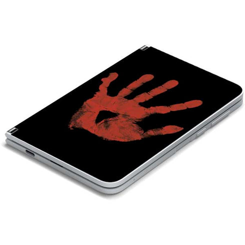 Bloody Handprint Surface Duo Skin