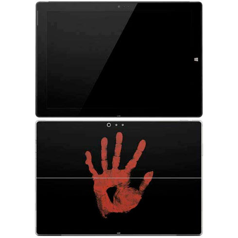 Bloody Handprint Surface Pro 3 Skin