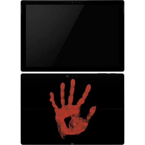 Bloody Handprint Surface Pro 6 Skin