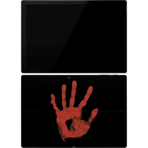Bloody Handprint Surface Pro 7 Skin