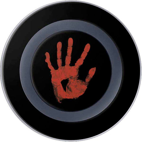 Bloody Handprint Wireless Charger Skin