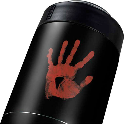 Bloody Handprint Yeti Colster Can Insulator Skin