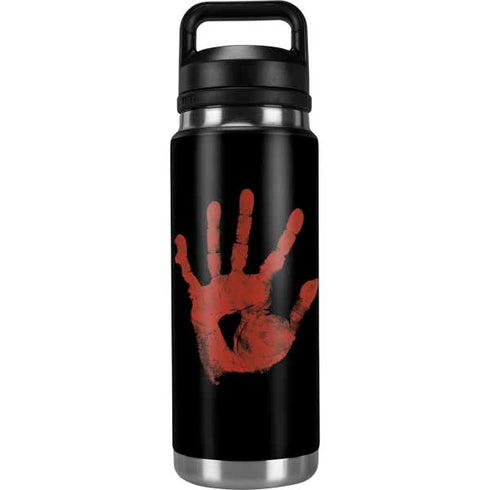 Bloody Handprint YETI Rambler 26oz Bottle Skin