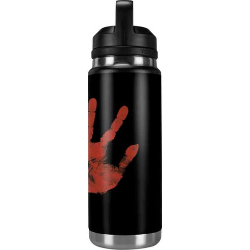 Bloody Handprint YETI Rambler 26oz Bottle Skin