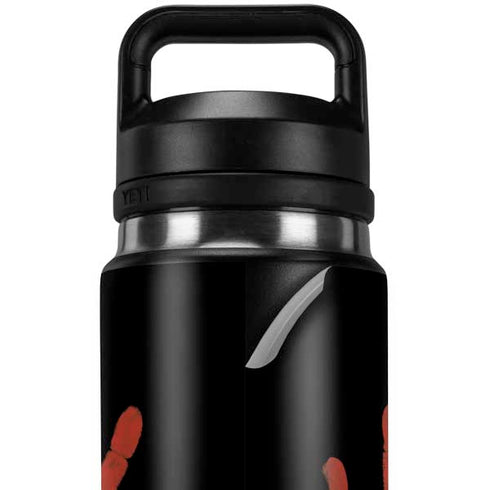 Bloody Handprint YETI Rambler 26oz Bottle Skin
