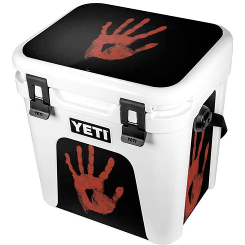 Bloody Handprint YETI Roadie 24 Hard Cooler Skin