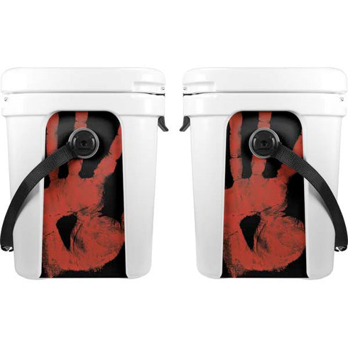 Bloody Handprint YETI Roadie 24 Hard Cooler Skin