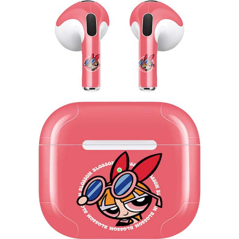 Cartoon Network Powerpuff Girls Blossom Apple AirPods (3rd Gen 2021) Skin