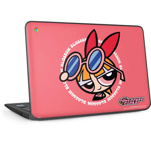 Cartoon Network Powerpuff Girls Blossom HP Chromebook Skin