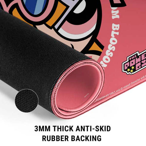 Cartoon Network Powerpuff Girls Blossom Gaming Mouse Pad