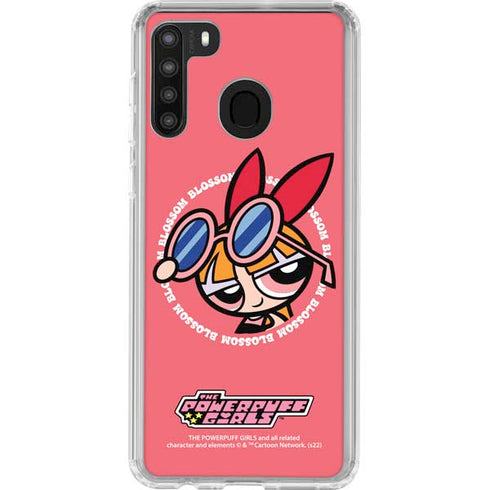 Cartoon Network Powerpuff Girls Blossom Galaxy A21 Clear Case