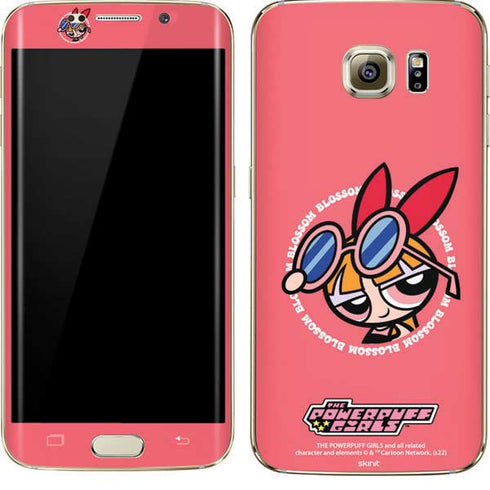 Cartoon Network Powerpuff Girls Blossom Galaxy S7 Edge Skin