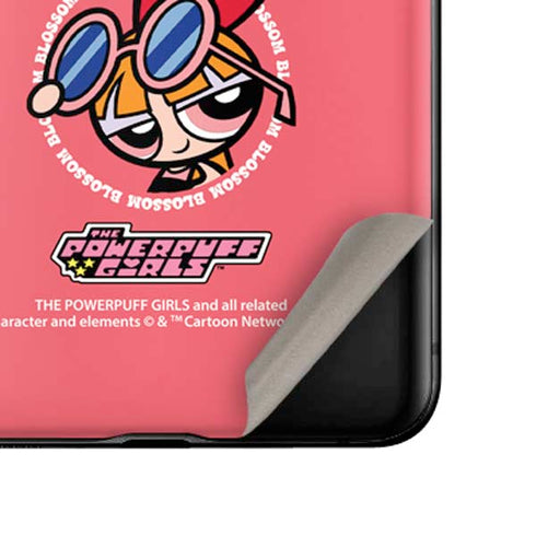 Cartoon Network Powerpuff Girls Blossom Galaxy Z Flip Skin