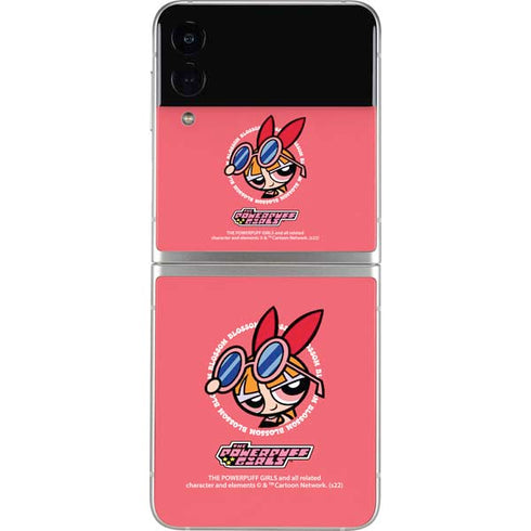 Cartoon Network Powerpuff Girls Blossom Galaxy Z Flip3 5G Skin