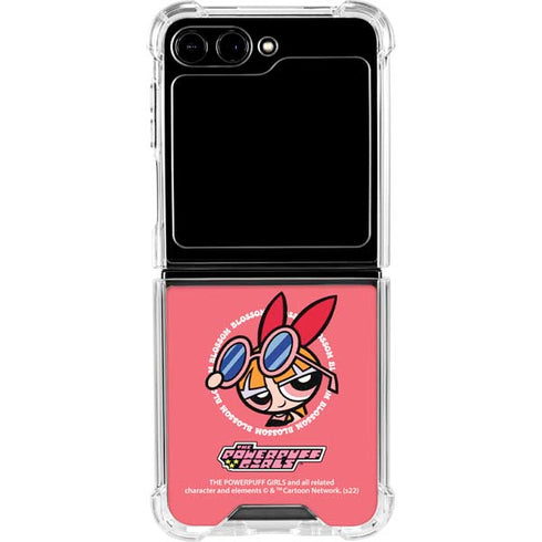 Cartoon Network Powerpuff Girls Blossom Galaxy Z Flip5 5G Clear Case