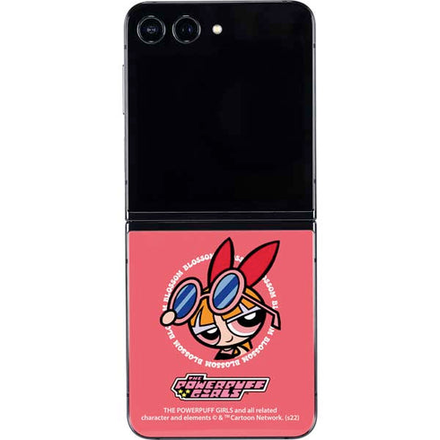 Cartoon Network Powerpuff Girls Blossom Galaxy Z Flip5 5G Skin