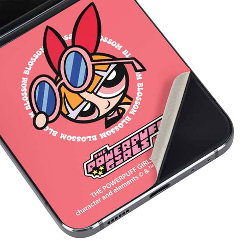 Cartoon Network Powerpuff Girls Blossom Galaxy Z Flip5 5G Skin