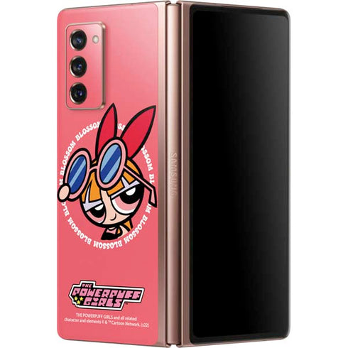 Cartoon Network Powerpuff Girls Blossom Galaxy Z Fold2 5G Skin