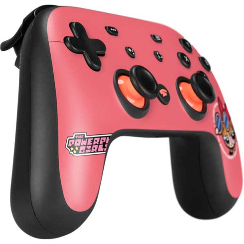 Cartoon Network Powerpuff Girls Blossom Google Stadia Controller Skin