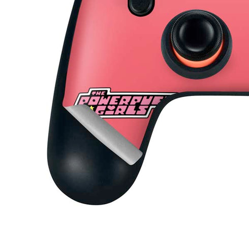 Cartoon Network Powerpuff Girls Blossom Google Stadia Controller Skin