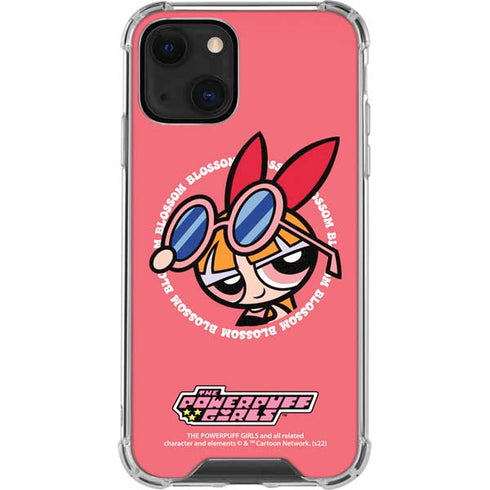Cartoon Network Powerpuff Girls Blossom iPhone 14 Plus Clear Case
