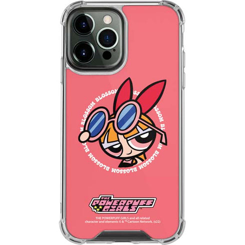 Cartoon Network Powerpuff Girls Blossom iPhone 14 Pro Max Clear Case